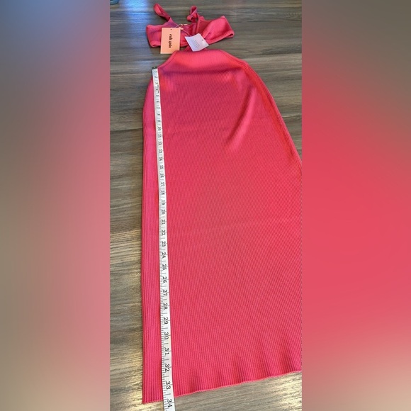 NWT cult gaia Revolve Serita Cut-Out MIDI Cocktail Bodycon Dress In Blossom Sz S - Picture 13 of 16